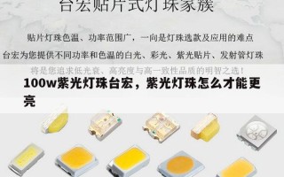 100w紫光灯珠台宏，紫光灯珠怎么才能更亮