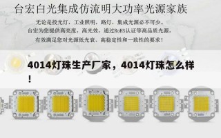 4014灯珠生产厂家，4014灯珠怎么样！