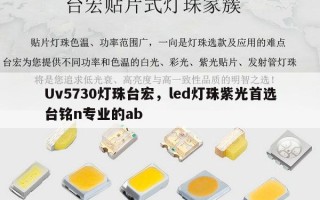 Uv5730灯珠台宏，led灯珠紫光首选台铭n专业的ab