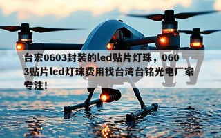 台宏0603封装的led贴片灯珠，0603贴片led灯珠费用找台湾台铭光电厂家 专注！