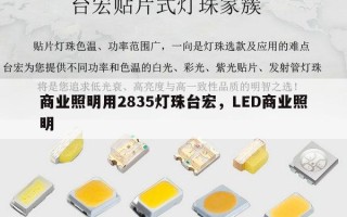 商业照明用2835灯珠台宏，LED商业照明