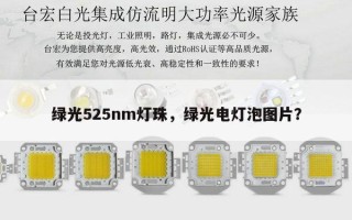 绿光525nm灯珠，绿光电灯泡图片？