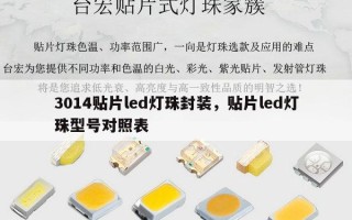 3014贴片led灯珠封装，贴片led灯珠型号对照表