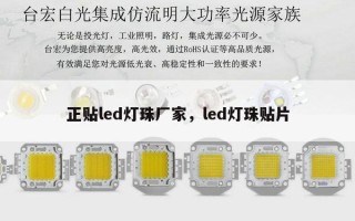 正贴led灯珠厂家，led灯珠贴片