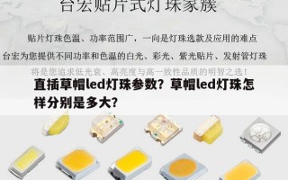 直插草帽led灯珠参数？草帽led灯珠怎样分别是多大？