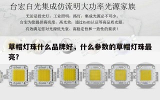 草帽灯珠什么品牌好，什么参数的草帽灯珠最亮？