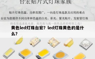 黄色led灯珠台宏？led灯珠黄色的是什么？