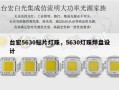 台宏5630贴片灯珠，5630灯珠焊盘设计