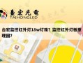 台宏监控红外灯18w灯珠？监控红外灯板原理图？
