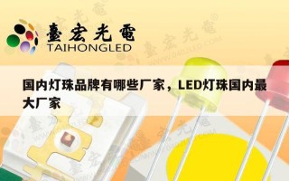 国内灯珠品牌有哪些厂家，LED灯珠国内最大厂家