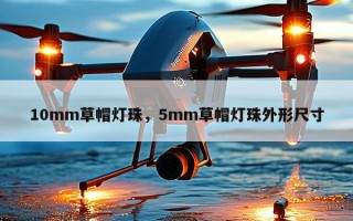 10mm草帽灯珠，5mm草帽灯珠外形尺寸