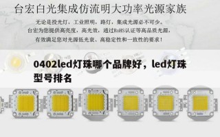 0402led灯珠哪个品牌好，led灯珠型号排名