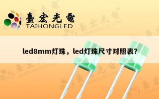led8mm灯珠，led灯珠尺寸对照表？