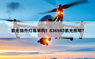 紫光插件灯珠采购？836945紫光照明？