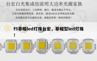 f5草帽led灯珠台宏，草帽型led灯珠！