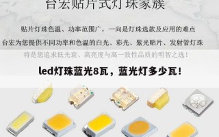 led灯珠蓝光8瓦，蓝光灯多少瓦！