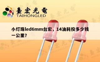 小灯珠led6mm台宏，14油耗投多少钱一公里？