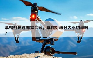 草帽灯珠选哪家台宏，草帽灯珠分大小功率吗?