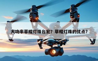 大功率草帽灯珠台宏？草帽灯珠的优点？