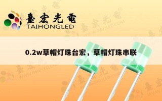 0.2w草帽灯珠台宏，草帽灯珠串联