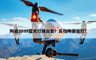 陶瓷3535蓝光灯珠台宏？高档陶瓷台灯？