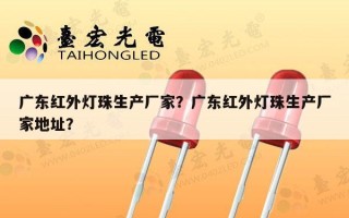 广东红外灯珠生产厂家？广东红外灯珠生产厂家地址？