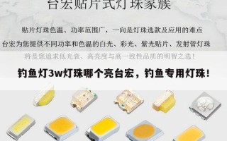 钓鱼灯3w灯珠哪个亮台宏，钓鱼专用灯珠！