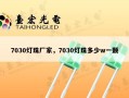 7030灯珠厂家，7030灯珠多少w一颗