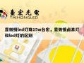 显微镜led灯珠15w台宏，显微镜卤素灯和led灯的区别