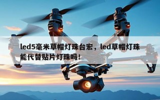 led5毫米草帽灯珠台宏，led草帽灯珠能代替贴片灯珠吗！