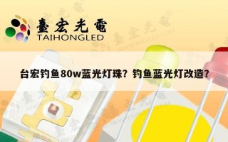 台宏钓鱼80w蓝光灯珠？钓鱼蓝光灯改造？
