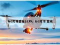 led灯珠蓝光2835，led灯泡 蓝光！