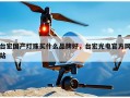 台宏国产灯珠买什么品牌好，台宏光电官方网站