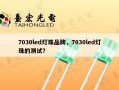 7030led灯珠品牌，7030led灯珠的测试？
