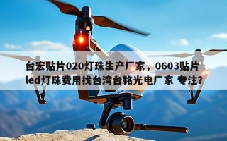 台宏贴片020灯珠生产厂家，0603贴片led灯珠费用找台湾台铭光电厂家 专注？