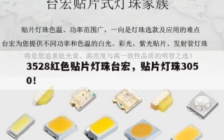 3528红色贴片灯珠台宏，贴片灯珠3050！