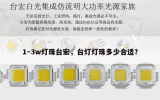 1~3w灯珠台宏，台灯灯珠多少合适？