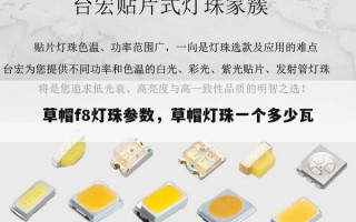 草帽f8灯珠参数，草帽灯珠一个多少瓦