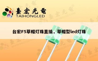 台宏F5草帽灯珠直插，草帽型led灯珠