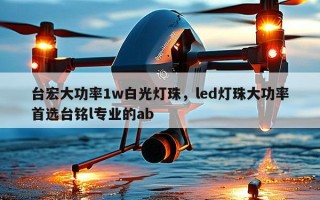 台宏大功率1w白光灯珠，led灯珠大功率首选台铭l专业的ab