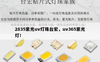 2835紫光uv灯珠台宏，uv365紫光灯！