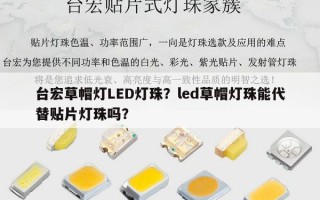 台宏草帽灯LED灯珠？led草帽灯珠能代替贴片灯珠吗？