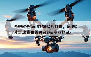 台宏红色led5730贴片灯珠，led贴片灯珠费用首选台铭o专业的ab