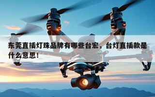 东莞直插灯珠品牌有哪些台宏，台灯直插款是什么意思！