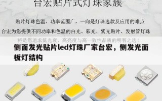 侧面发光贴片led灯珠厂家台宏，侧发光面板灯结构