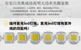 插件紫光led灯珠，紫光led灯珠有紫外线的功能吗！