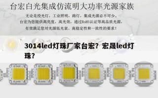 3014led灯珠厂家台宏？宏晟led灯珠？