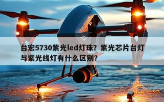 台宏5730紫光led灯珠？紫光芯片台灯与紫光线灯有什么区别？