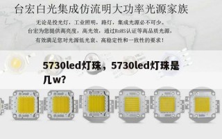 5730led灯珠，5730led灯珠是几w？