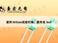 紫外365nm光宏灯珠，紫外光 led！